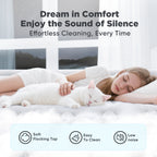 EGGORY King Size Air Mattress with Built-in Pump Inflatable Air Beds, Puncture-Resistant for Camping &amp; Trip &amp; Home