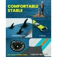 EGGORY 11ft Inflatable Stand up Paddle Board Fishing Paddle Board with Full SUP Accessories for Youth & Adults