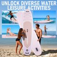 EGGORY 11ft Inflatable Paddle Board Ultra-Light Stand Up Paddle boards for all people with Premium SUP Accessories