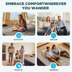 EGGORY King Size Air Mattress with Built-in Pump Inflatable Air Beds, Puncture-Resistant for Camping &amp; Trip &amp; Home