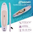 EGGORY 11ft Inflatable Paddle Board Ultra-Light Stand Up Paddle boards for all people with Premium SUP Accessories