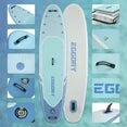 EGGORY 11ft Inflatable Paddle Board Ultra-Light Stand Up Paddle boards for all people with Premium SUP Accessories