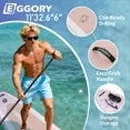 EGGORY 11ft Inflatable Paddle Board Ultra-Light Stand Up Paddle boards for all people with Premium SUP Accessories