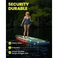EGGORY 11ft Inflatable Stand up Paddle Board Fishing Paddle Board with Full SUP Accessories for Youth & Adults