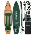 EGGORY 11 ft Inflatable Stand Up Paddle Boards Inflatable Paddle Boards with SUP Accessories Wide Stable Design Anti-Slip EVA Deck for Youth & Adults