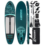EGGORY 11 ft Inflatable Paddle Boards Stand Up Paddle Board with Full SUP Accessories