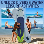 EGGORY 11ft Inflatable Paddle Board Ultra-Light Stand Up Paddle boards for all people with Premium SUP Accessories