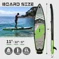 EGGORY 11 ft Inflatable Paddle Boards Stand Up Paddle Board with Premium SUP Accessories for Youth & Adults